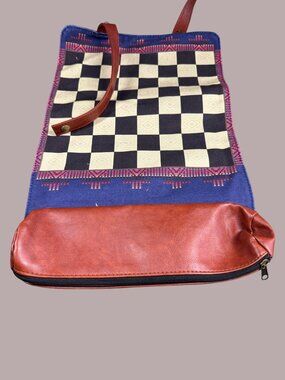 Pendleton Roll-Up Tote Bag With Faux Leather Accents & Lightweight Design (board